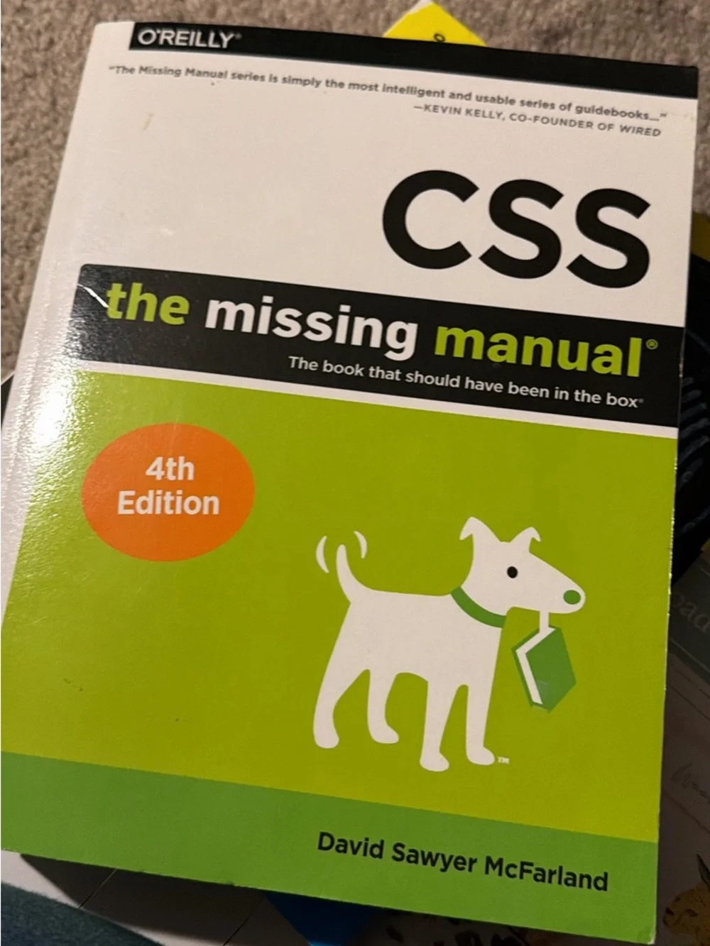 CSS The Missing Manual Book - Green